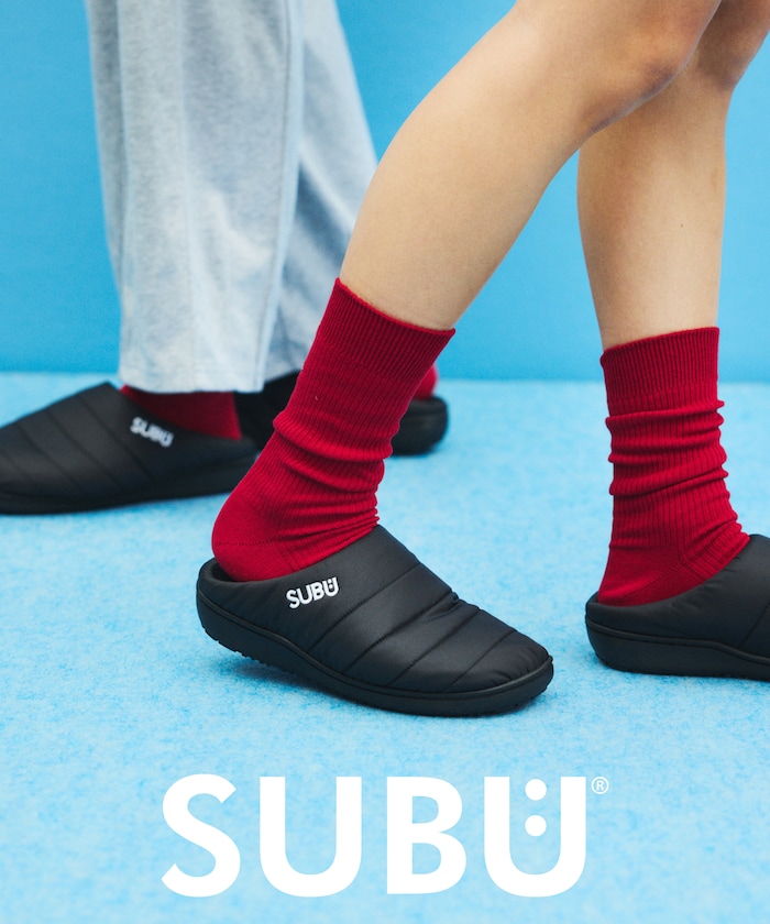 SUBU Permanent Collection 2025 パーマネント ウィンター サンダル モックシューズ