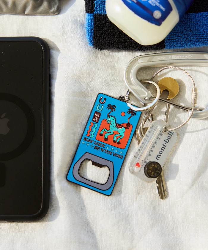 開運KEY HOLDER ホースモチーフ キーホルダー