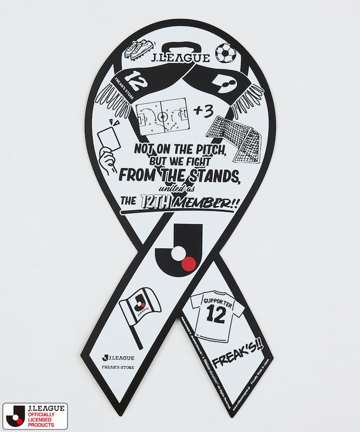 【5月15日 12:00販売開始】J.LEAGUE × FREAK’S STORE 別注 RIBBON MAGNETリボンマグネット