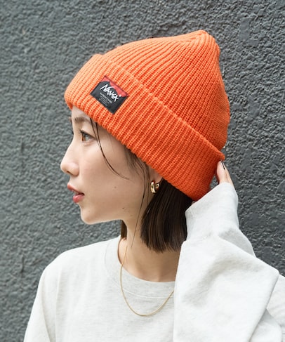 別注 BOX LOGO BULKY BEANIE ボックスロゴ バルキービーニー