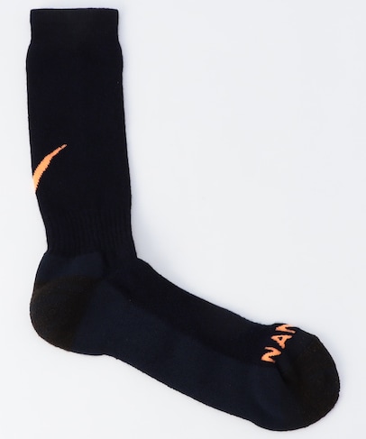 WOOL PILE COMPRESSION CREW SOCKS