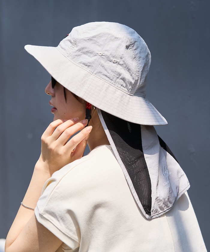 NYLON TUSSER SUNSHADE HAT