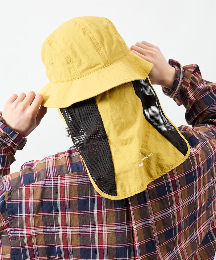 NYLON TUSSER SUNSHADE HAT