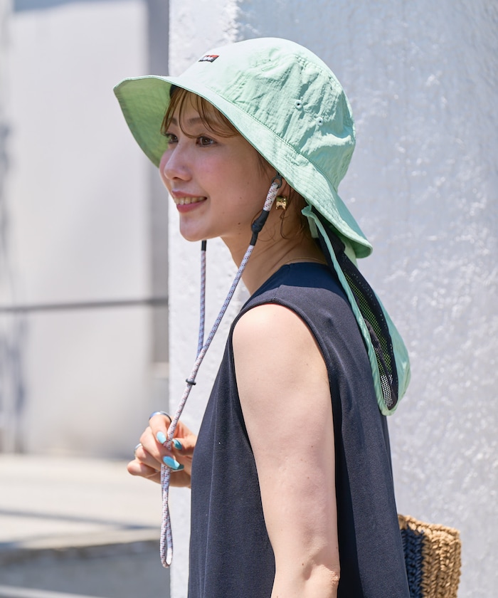 NYLON TUSSER SUNSHADE HAT