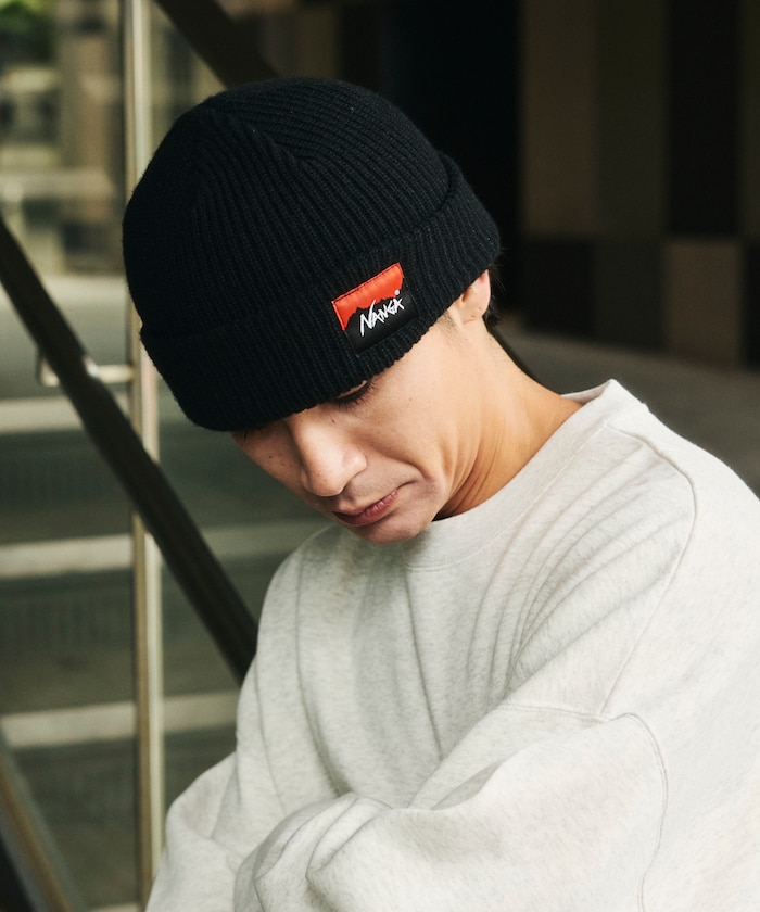 BOX LOGO BULKY BEANIE ボックスロゴビーニー