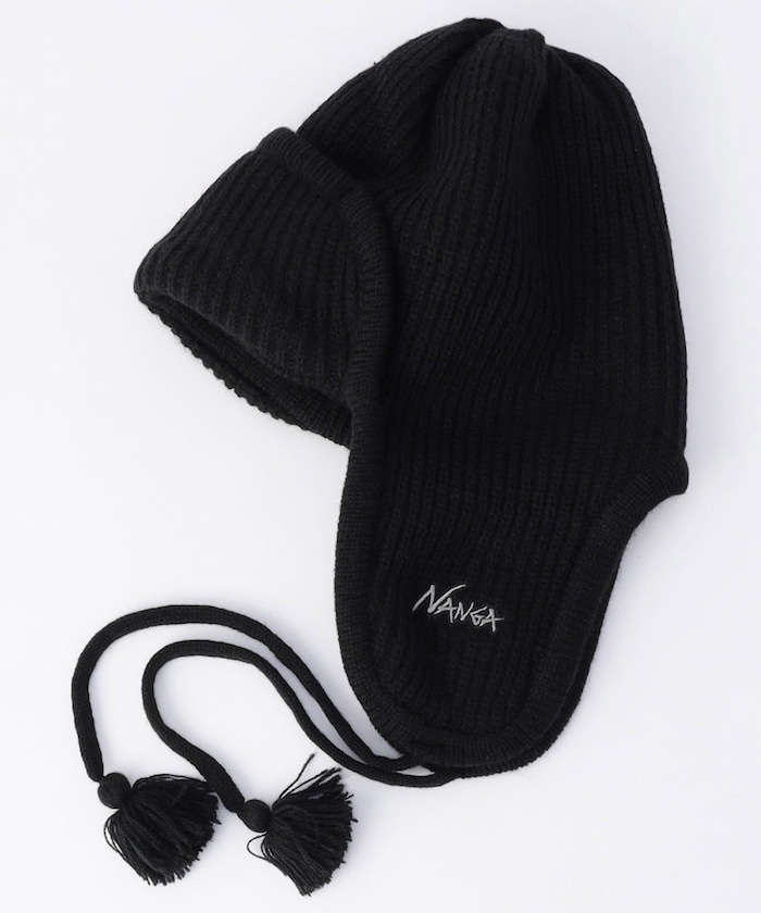 EARFLAP KNIT BEANIE イヤーフラップ ニットビーニー