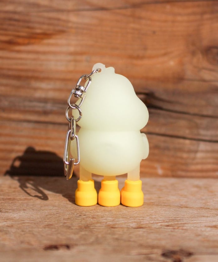 蓄光公仔鑰匙圈