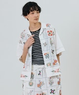 Freada/パッチワーク花刺繍シャツ｜Daytona Park(FREAK