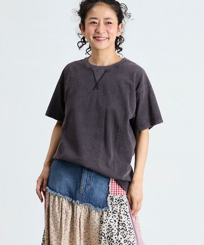 Vガゼット ヴィンテージライク Tシャツ