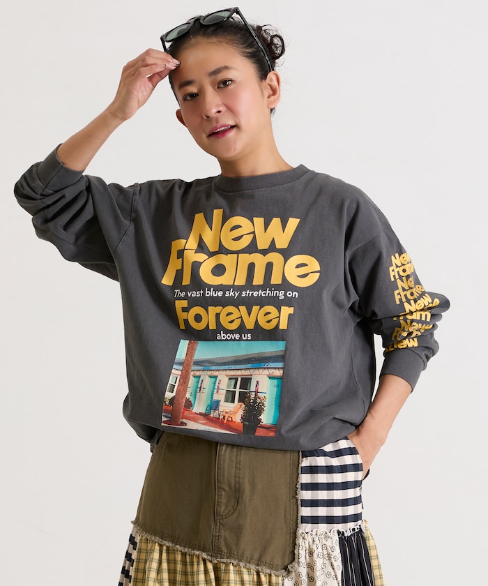 オリジナル フォト プリント ロンT