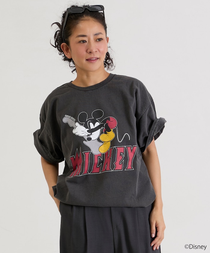 【MICKEY / ミッキー】ロック ビッグTシャツ