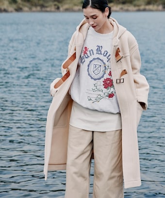 ENGINEERED GARMENTS 魅せる 別注 フリークスストア ダッフルコート 