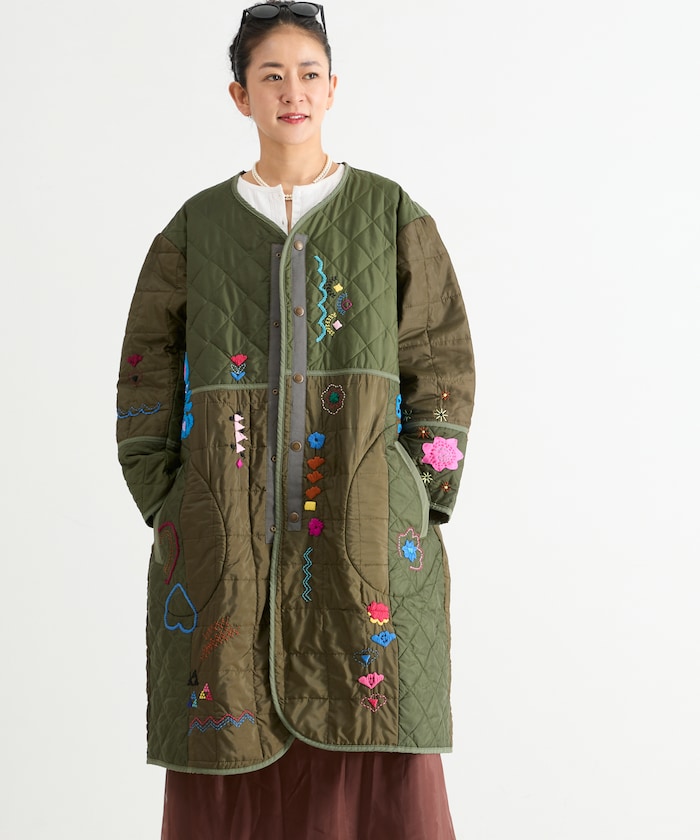 WINWINWIN × Freada 別注 Vintage ハンドステッチ リメイク モッズ ライナーコート