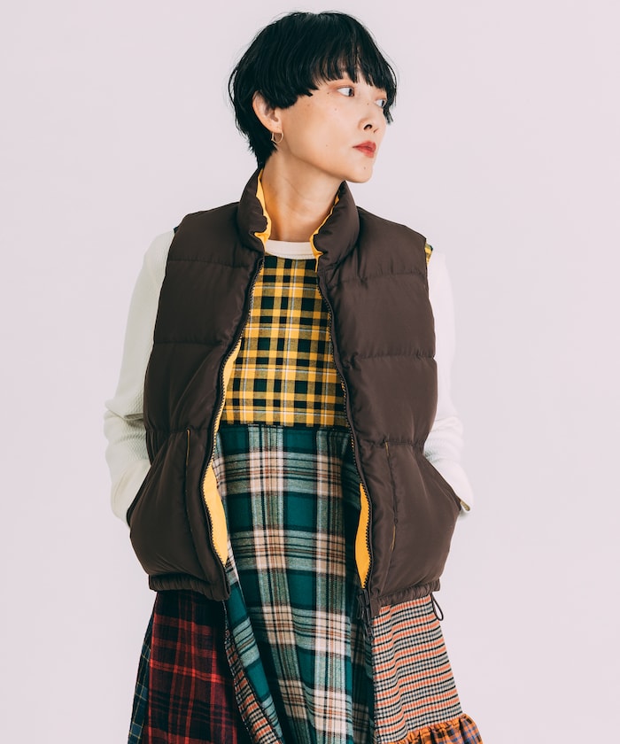 Freada/リバーシブル ダウン ベスト｜Daytona Park(FREAK'S STORE公式通販)