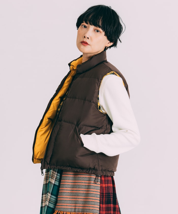 Freada/リバーシブル ダウン ベスト｜Daytona Park(FREAK'S STORE公式通販)