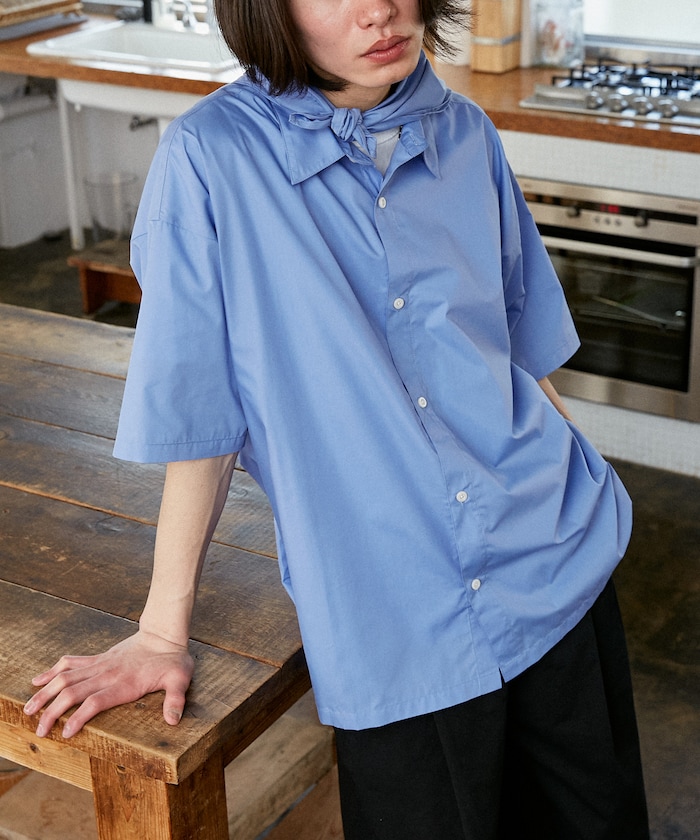 LOVE POP STUDIO　スカーフ付きハーフスリーブシャツ　限定展開