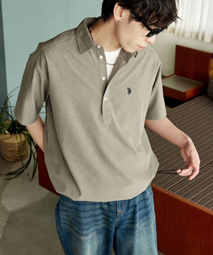 別注 ワンポイント プルオーバー シャツ 限定展開