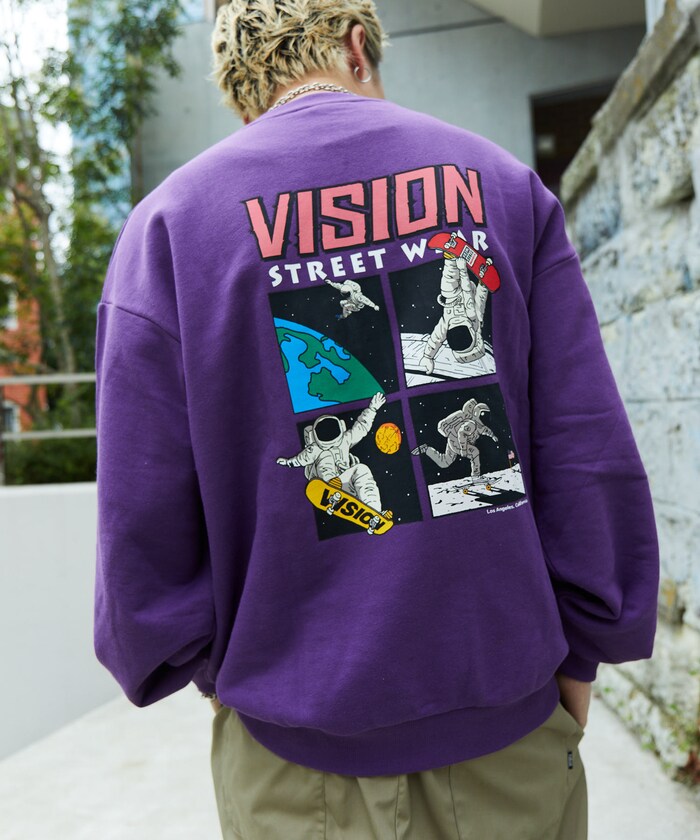 FREAK'S STOREの別注スケボーバックプリントスウェット【限定展開】