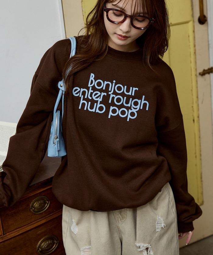 LOVE POP STUDIO グラフィックスウェット　限定展開