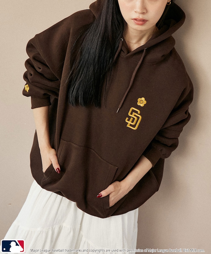EMBROIDERY SWEAT HOODIE