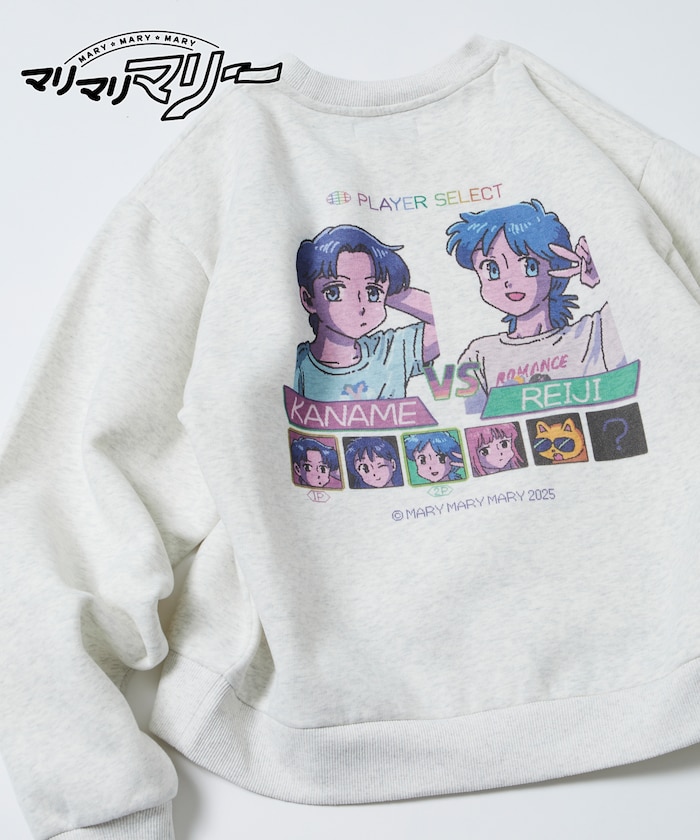 【11月7日10:00~販売開始】マリマリマリー×PUBLUX かなめvsレイジ プリントスウェット/裏起毛【限定展開】