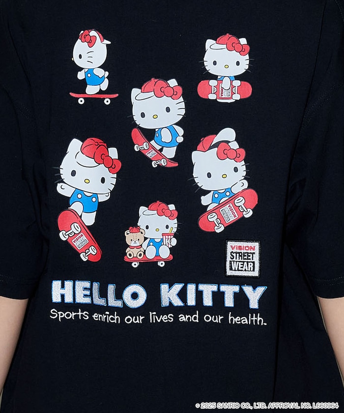 VISION STREET WEAR/hellokitty/ハローキティー Skate Back