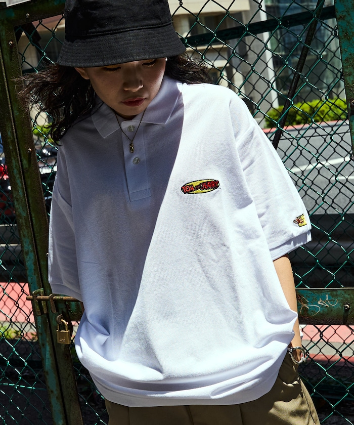 FREAK'S STOREのTom&Jerryワンポイントロゴポロシャツ【限定展開】