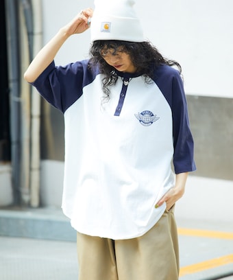 UNION T.RICE 眠 メタリックレッド M