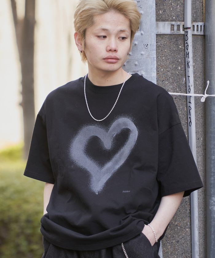 *p(R)ojectR®ハートロゴtシャツ　mサイズ p(R)ojectR® Tシャツ Mサイズ - メルカリ