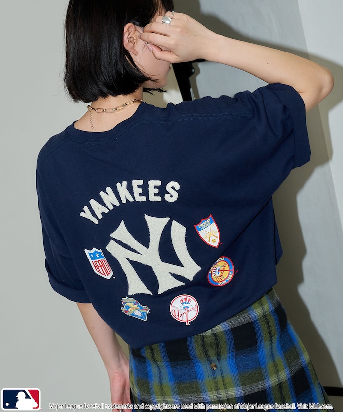 別注 MLBバックワッペングラフィックTシャツ【限定展開】