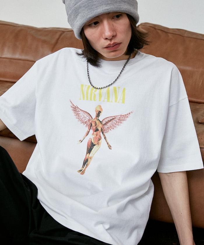 NIRVANA IN UTERO バンドTシャツ　限定展開