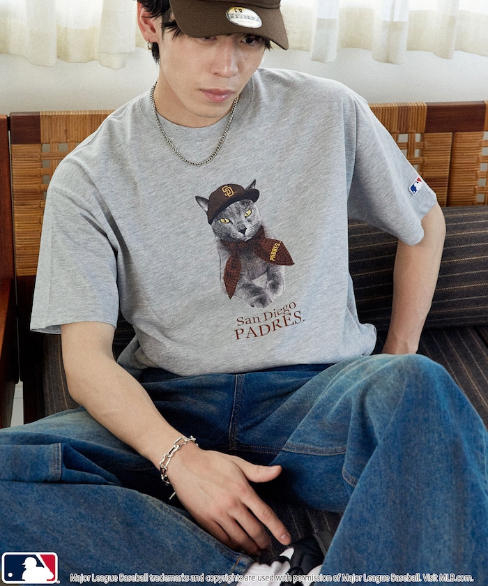 別注MLB アニマルプリント Tシャツ　限定展開