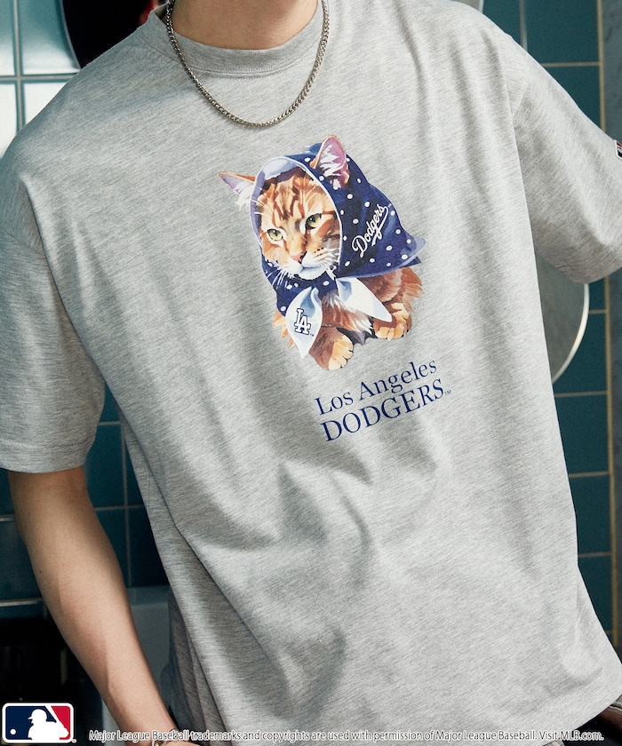 別注MLB アニマルプリント Tシャツ　限定展開