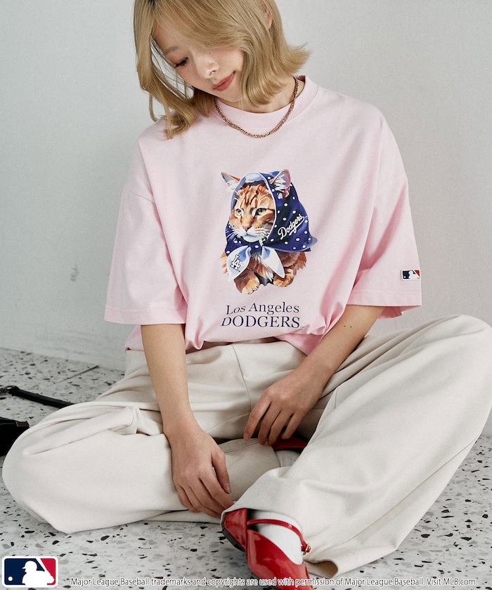 別注MLB アニマルプリント Tシャツ　限定展開