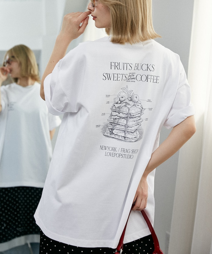 LOVE POP STUDIO SWEET SHOP LOGO Tシャツ 限定展開