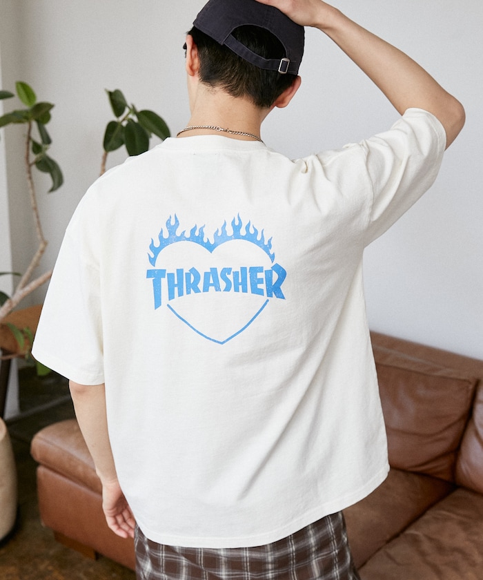 別注 バックプリント ハート ロゴTシャツ　限定展開