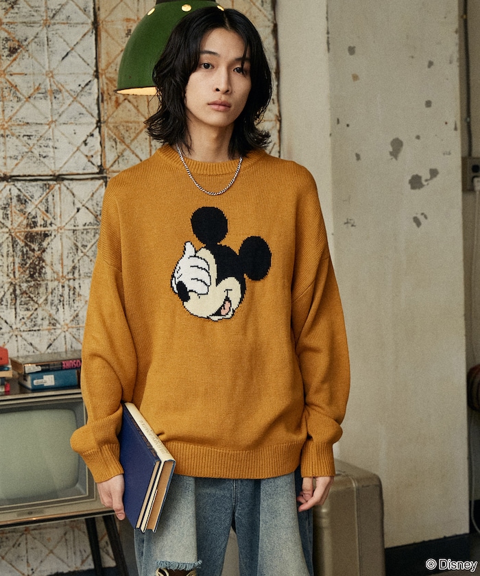 PUBLUX/別注 MICKEY MOUCE FACE KNIT｜Daytona Park(FREAK'S