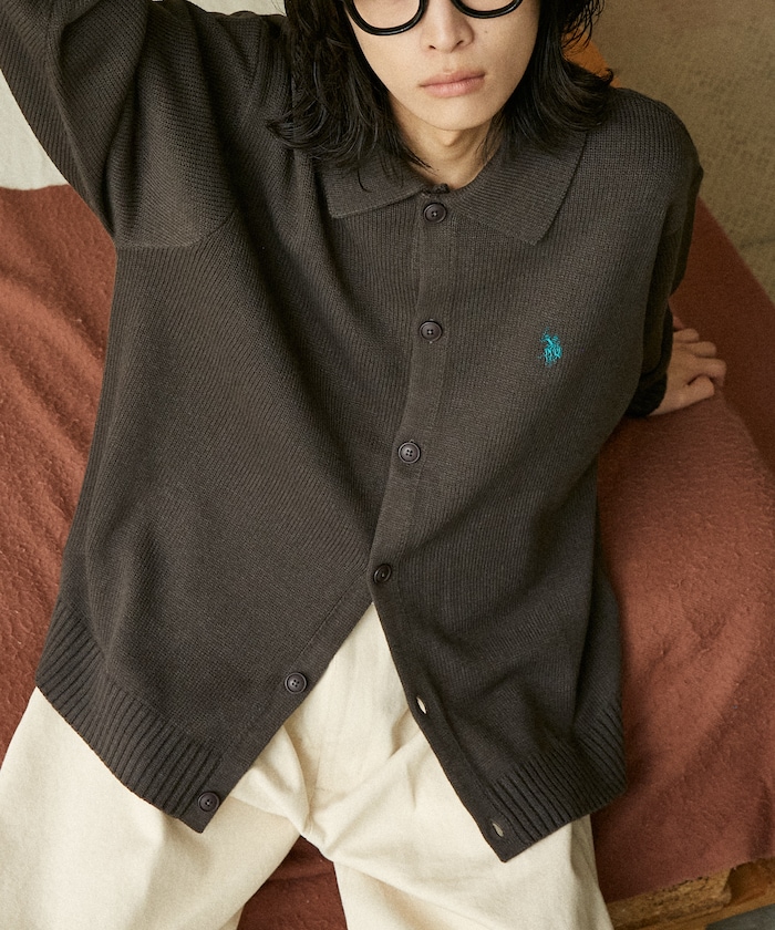 別注 POLO KNIT CARDIGAN