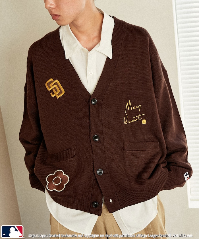 PATCH KNIT CARDIGAN