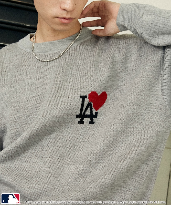 別注 HEART LOGO KNIT