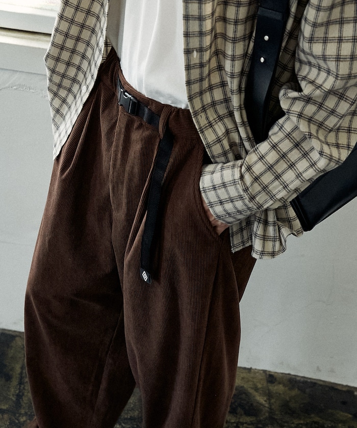 パンツ corduroy easy pants UMBRO/CORDUROY EASY PANTS/コーデュロイイージーパンツ