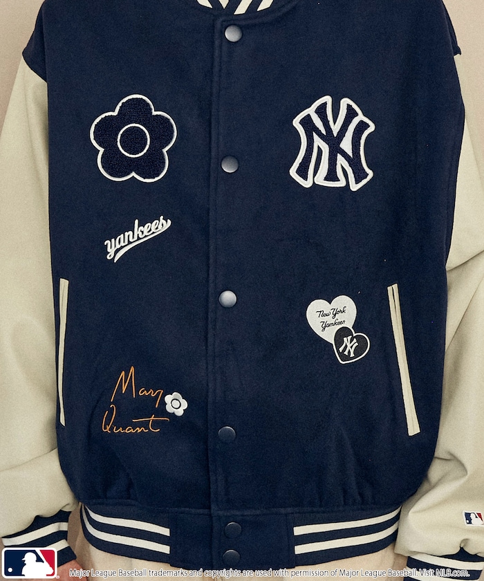 MARY QUANT/PATCH STUDIUM JACKET｜Daytona Park(FREAK'S STORE