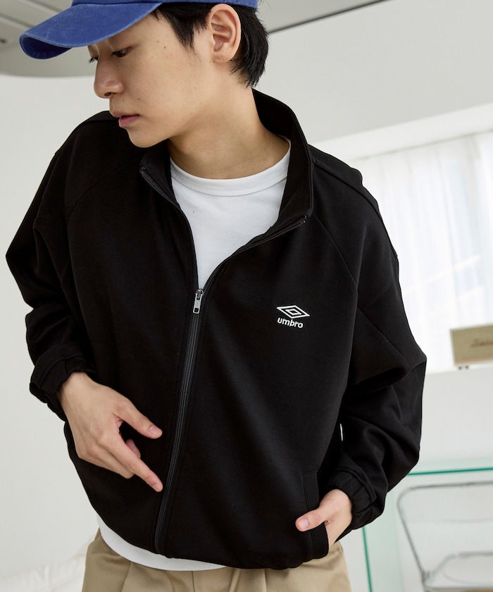 <セットアップ対応>別注 ダンボール スウェット トラックジャケット　限定展開