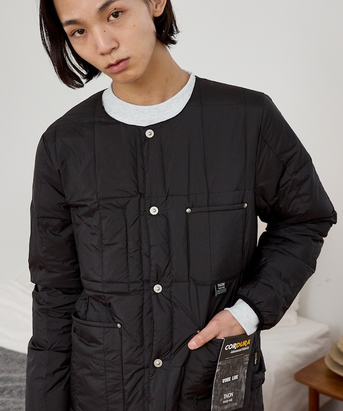 WORK CREW NECK DOWN JACKET / ワーク クルーネック ダウンジャケット【限定展開】