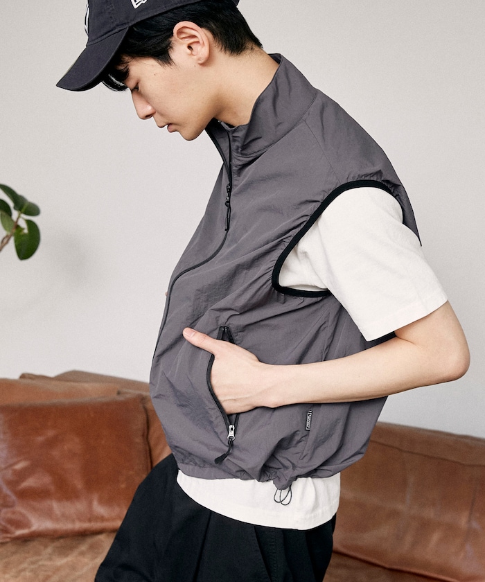 LOVE POP STUDIO ナイロンベスト＜セットアップ対応＞　限定展開