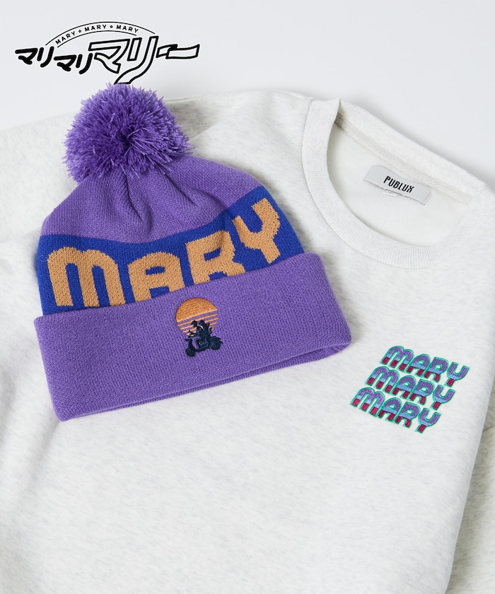 【11月7日10:00～販売開始】マリマリマリー×PUBLUX END CREDITししゅうビーニー【限定展開】