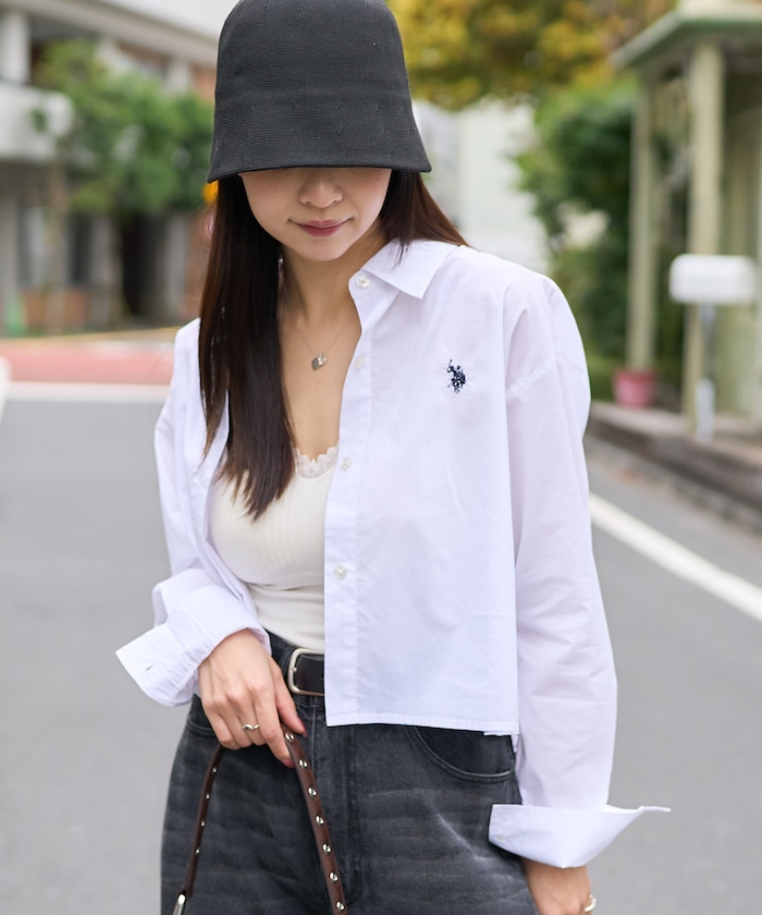 ワンポイント刺繍がアクセント！ U.S. POLO ASSN. 別注アイテム