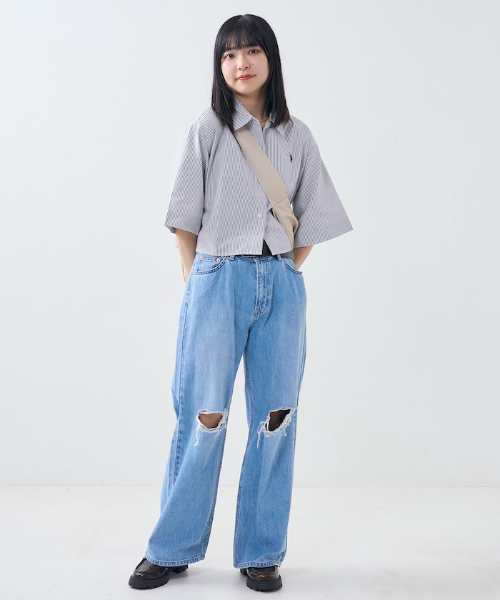 モデル：H165　着用サイズ：FREE