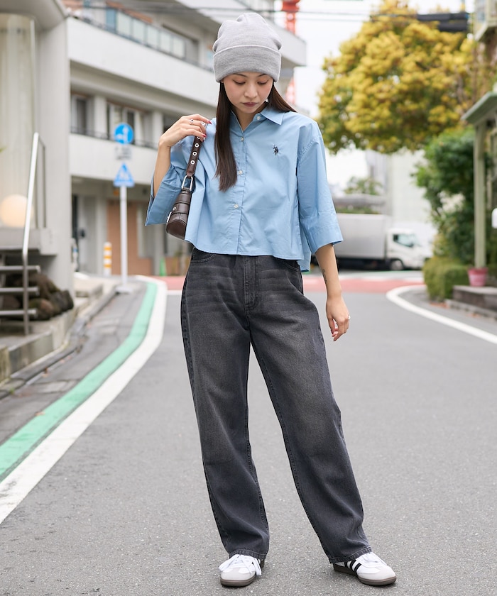 モデル：H161　着用サイズ：FREE