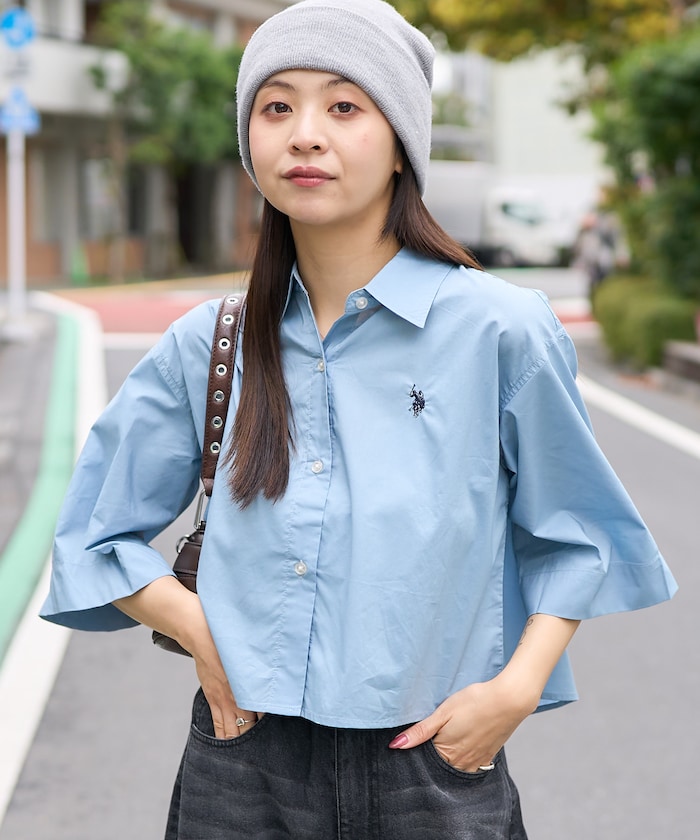 モデル：H161　着用サイズ：FREE